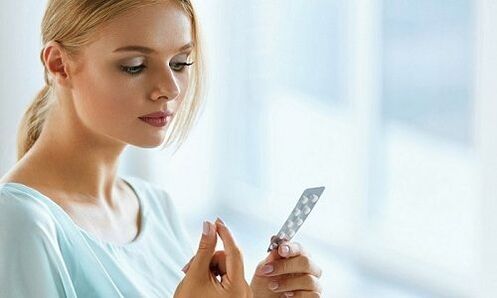 Taking tablets to treat varicose veins